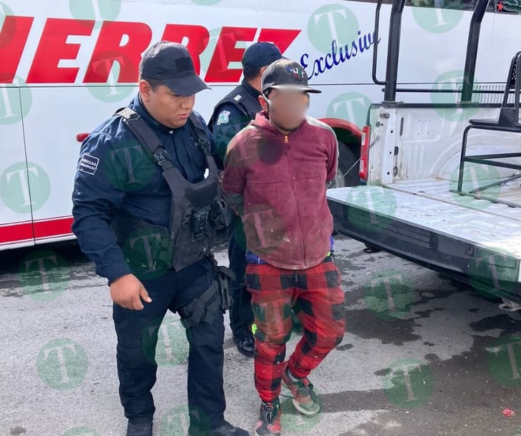 Joven fue detenido con dosis de 'cristal' en la Zona Centro de Monclova