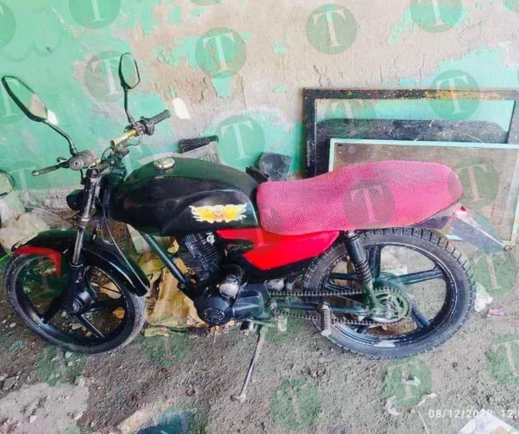 Ladrones roban motocicleta en la colonia Continental Guerrero de Monclova 