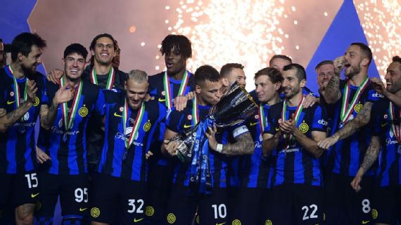 Inter venció a Napoli con gol de Lautaro Martínez y salió campeón de la Supercopa de Italia