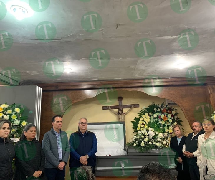 Priístas dan último adiós a Maurilio Moreno Torres 