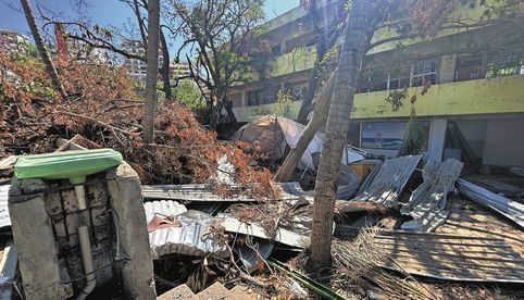 Urgen en Senado a recuperar escuelas dañadas por 'Otis' en Acapulco