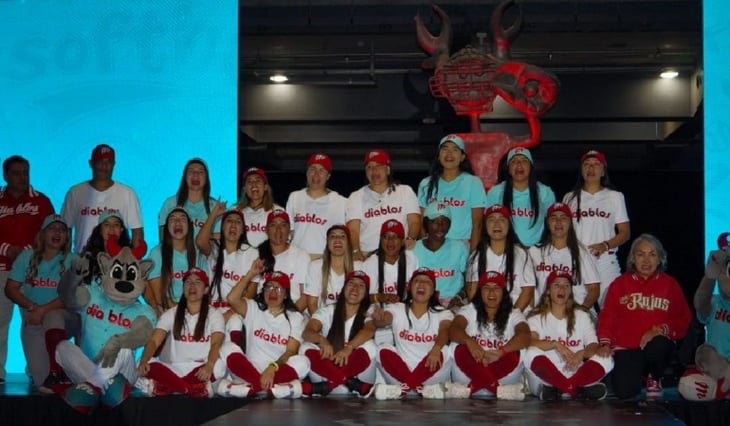 Diablos Rojos Femenil presentó su roster para el arranque de la temporada 2024