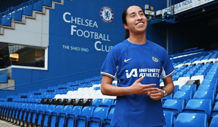 Mayra Ramírez llegó al Chelsea y ya es el fichaje más caro del futbol femenino