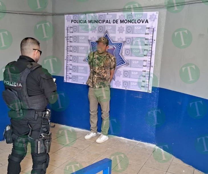 Ladrón que asolaba negocios en la Zona Centro de Monclova fue detenido