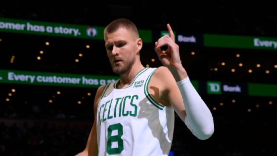 Celtics: Porzingis, baja ante Clippers por esguince de tobillo