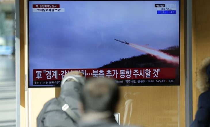 Corea del Norte dispara varios misiles crucero, dice ejército surcoreano