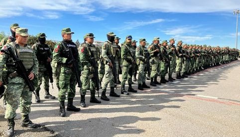 Arriban 250 efectivos del Ejército para reforzar seguridad en Baja California