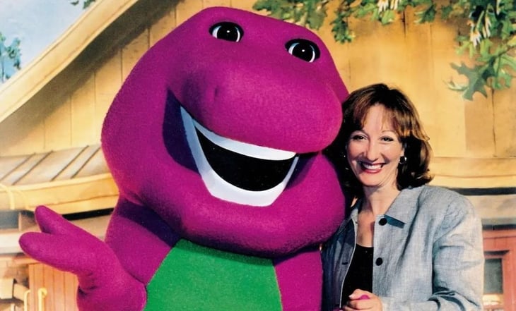 ¿La maldición de Barney? El triste final de Sheryl Leach, creadora del famoso dinosaurio