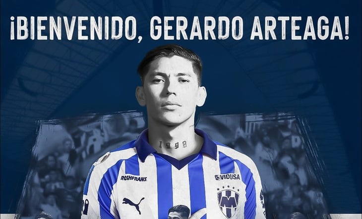 ¡Oficial! Rayados de Monterrey anuncia la contratación de Gerardo Arteaga