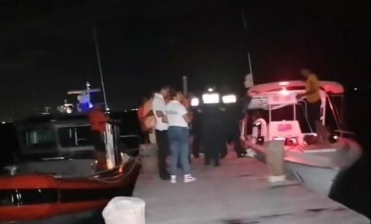 Mueren al menos 3 personas tras hundimiento de embarcación en Isla Mujeres