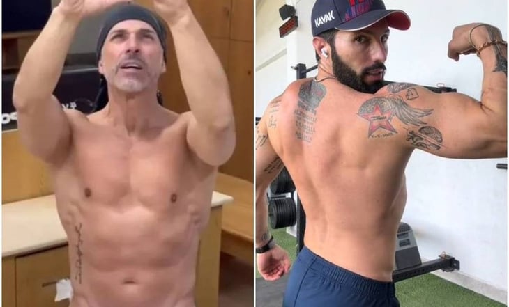 Sergio Mayer le responde a Poncho de Nigris con video de su marcado abdomen a los 57 años