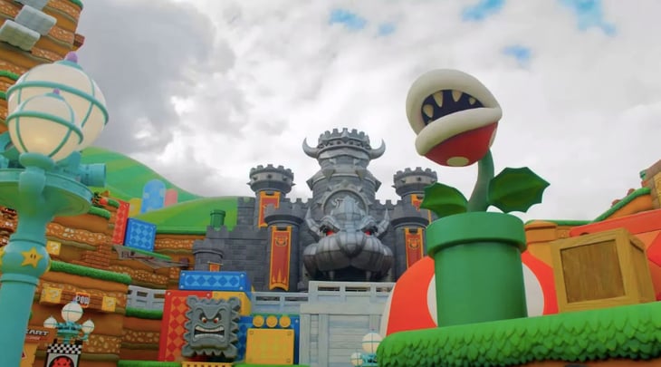Super Nintendo World se expandirá a Orlando en 2025 como parte del nuevo Universal Epic Universe