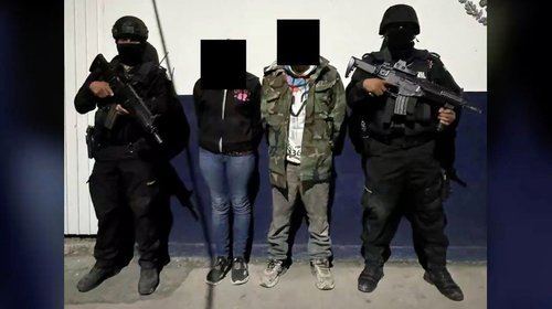 Cae pareja con fusil y droga en Nuevo León 