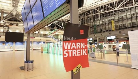 Huelga de agentes de seguridad en aeropuertos de Alemania cancela cientos de vuelos