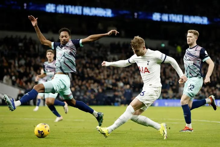 El Tottenham sobrevive a la ambición del Brentford
