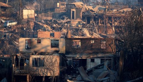 Van al menos 19 muertos por los incendios forestales en Chile