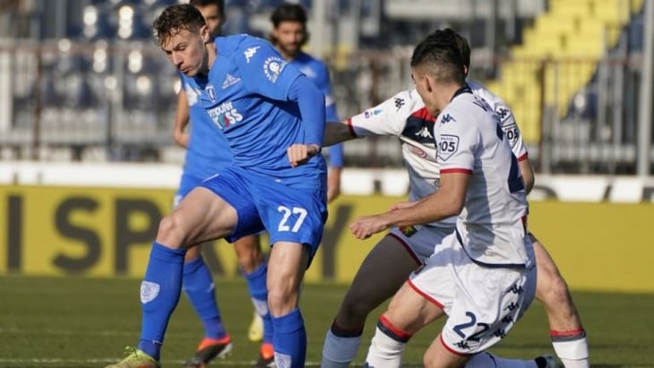 Serie A: Johan Vásquez y Genoa empatan sin goles en su visita contra Empoli