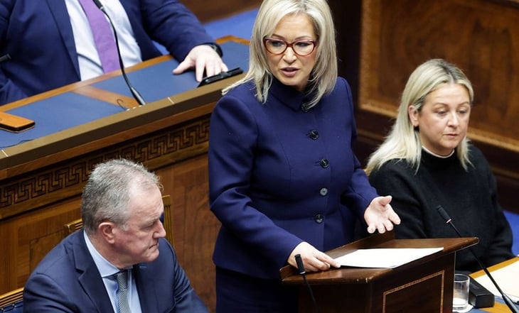 La jefa de gobierno en Irlanda del Norte presagia referéndum sobre unificación en 10 años