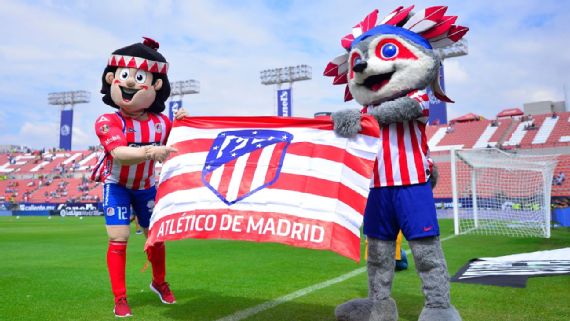 Conexiones entre Atlético de San Luis y Chivas con Atlético y Real Madrid