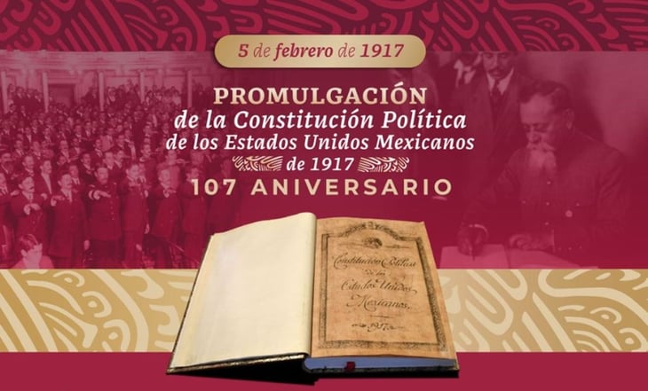 Conmemoración del 107 Aniversario de la Promulgación de la Constitución de 1917