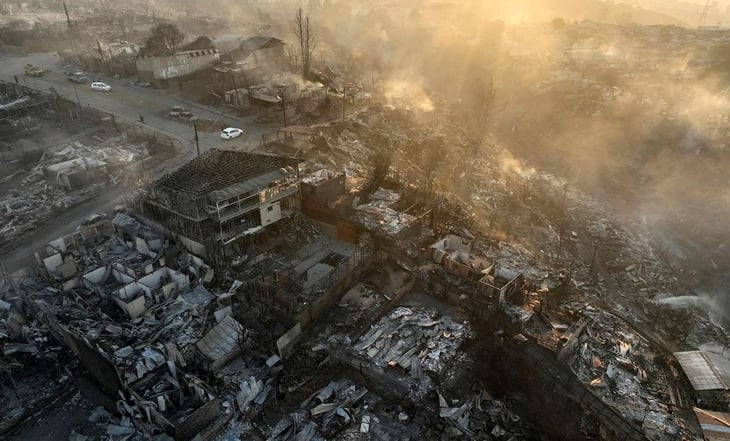 Suben a 122 los fallecidos por incendios forestales en Chile