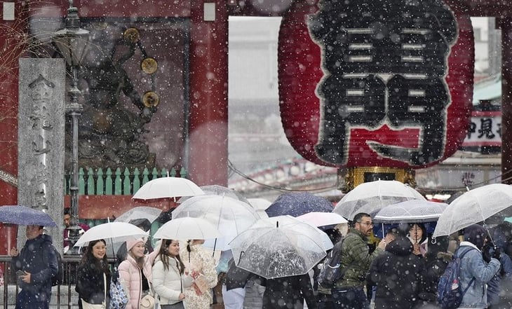 Fuerte nevada en Tokio y centro de Japón causa cancelación de vuelos y autopistas cerradas