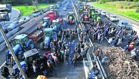 Siguen las Protestas agrícolas en Europa