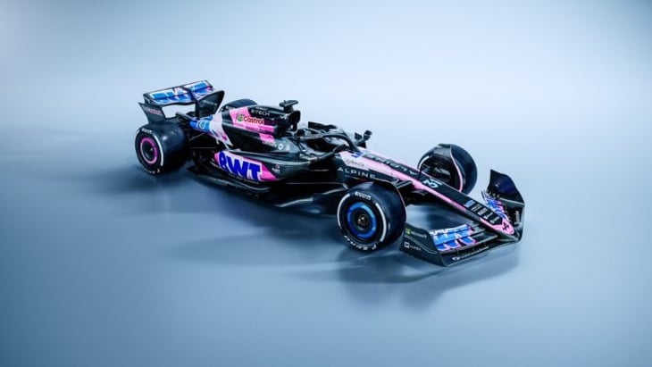 ¡Adiós al rosa! Alpine presentó el A524, su nuevo monoplaza para la Temporada 2024 de Fórmula 1