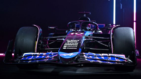 Alpine rediseñó todo su auto para la Fórmula 1 de 2024