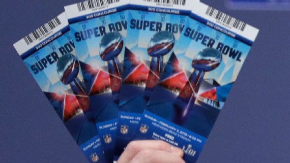 Reportan caída de precios en boletos para Super Bowl LVIII