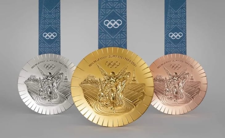 ¡Son bellísimas! Se presentan las medallas para los Juegos Olímpicos y Paralímpicos de París 2024