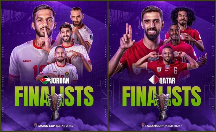 Jordania y Qatar se miden por el título de la Copa Asiática