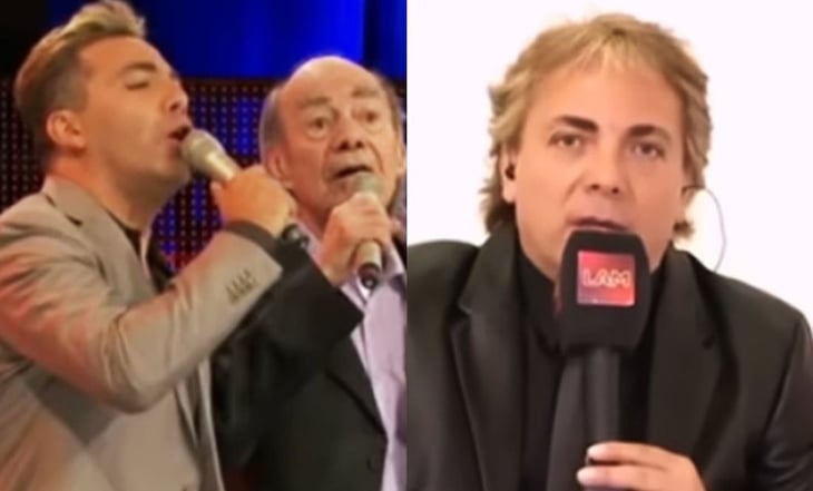 Cristian Castro habla de su papá, el Loco Valdés, en la televisión argentina: 'bastante drogadicto'