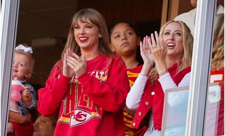 Taylor Swift y otras 10 celebridades que apoyan a los Chiefs de Kansas City en el Super Bowl LVIII