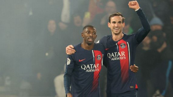 Sin Mbappé, PSG no sufrió para derrotar a Lille