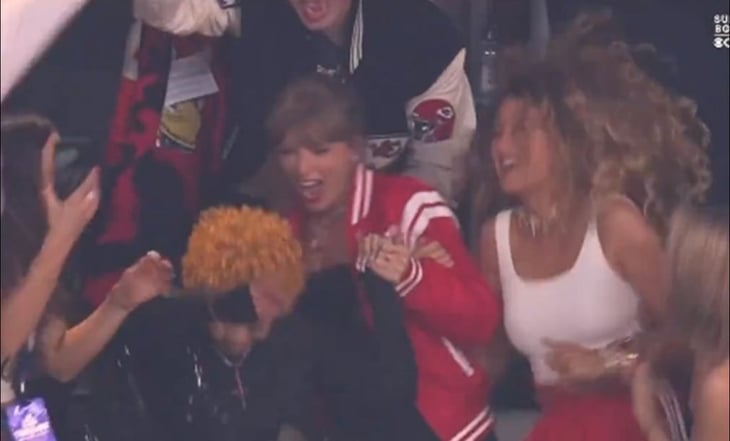 El eufórico festejo de Taylor Swift por la consagración de los Chiefs de Kansas City en el Super Bowl LVIII