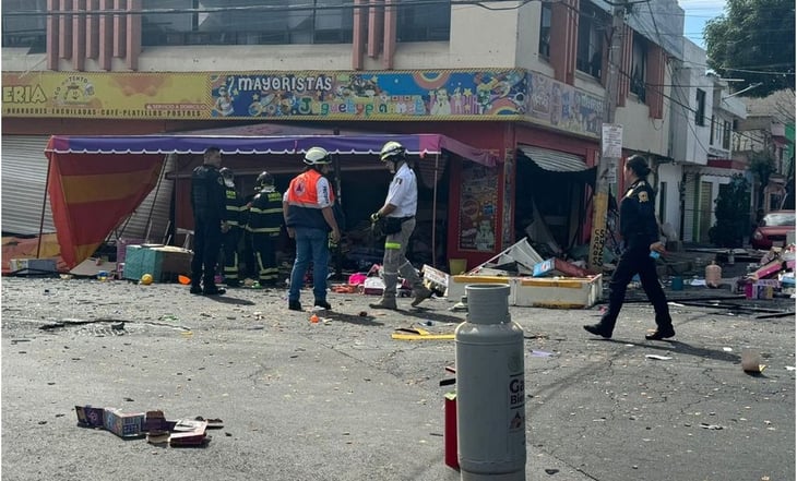 Explosión de tanque de gas en taquería de Iztapalapa deja 3 lesionados