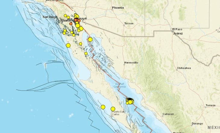 En alerta amarilla, Mexicali, Baja California, por 182 réplicas tras enjambre de sismos