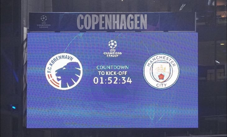 Copenhague vs Manchester City, octavos de final de ida de la Champions League