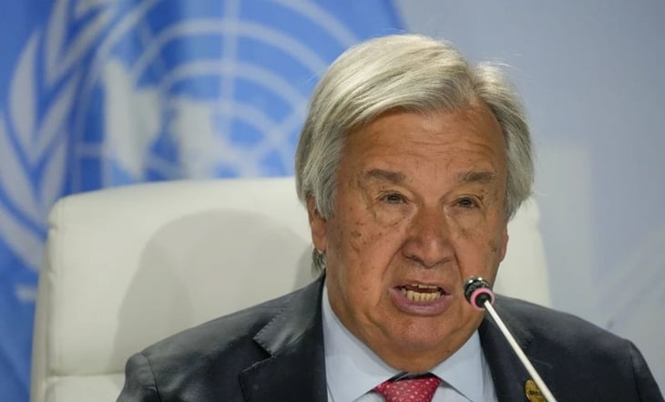 Jefe ONU advierte que el caos climático y las crisis alimentarias amenazan la paz global