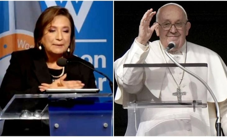 Papa Francisco recibe a Xóchitl Gálvez en audiencia privada