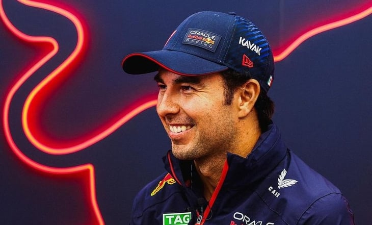 Checo Pérez reveló el casco que usará con Red Bull en la temporada 2024