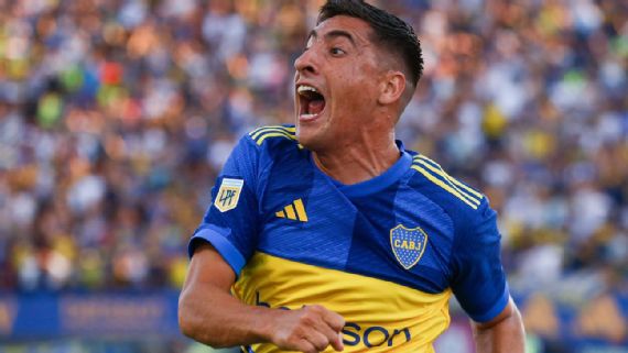 Miguel Merentiel rompió una nueva marca histórica en Boca