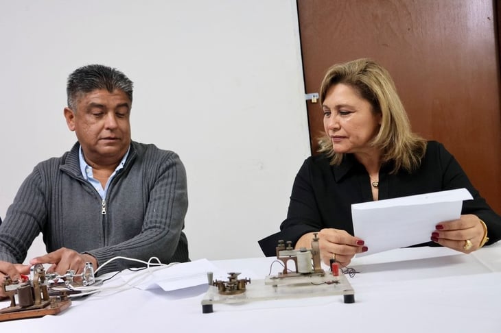 Reconoce alcaldesa de Sabinas a telegrafistas en su día