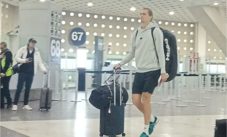 Alexander Zverev vive nuevo enojo en México, no llegaron las maletas a Los Cabos