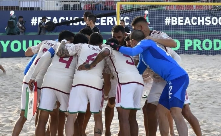 Selección Mexicana de Futbol de Playa es eliminada del Mundial 2024 al caer ante Omán