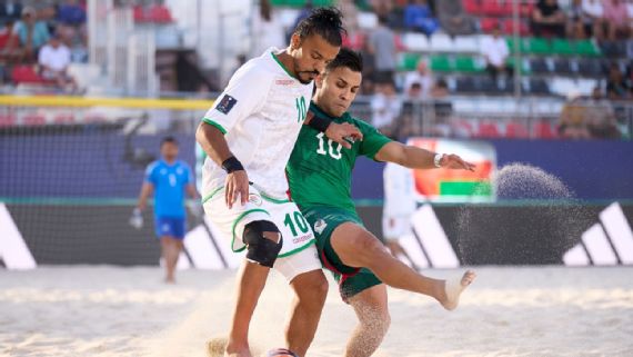 México perdió y quedó eliminado en el Mundial de Playa