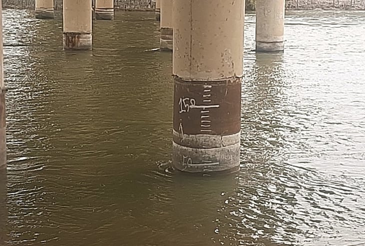 Río Bravo sigue con nivel alto por la extracción 