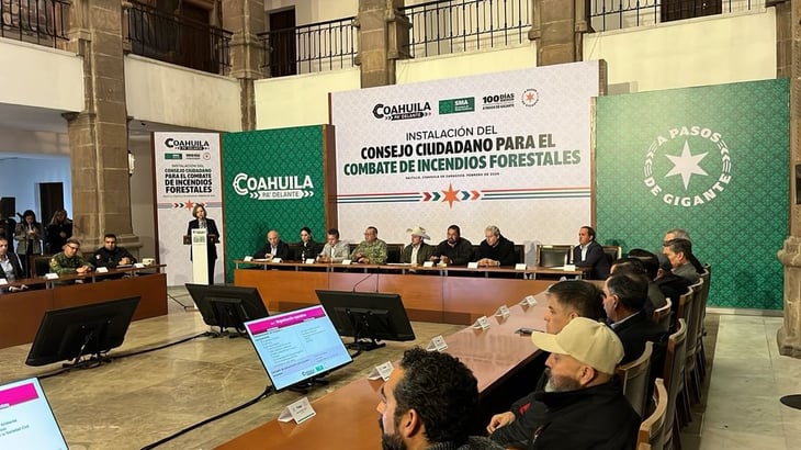 Coahuila: se forma un Consejo Ciudadano para combatir los incendios forestales