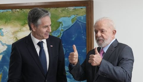 Lula y Blinken se reúnen en plena crisis diplomática de Brasil con Israel por la guerra en Gaza